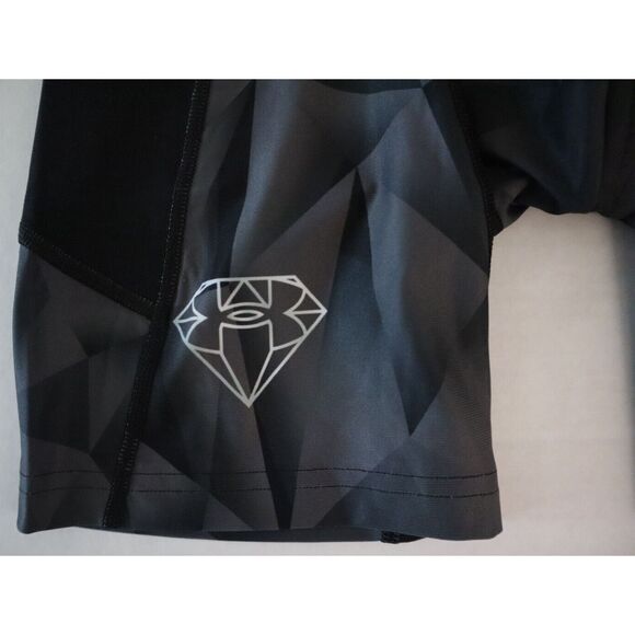 Under Armour 1385878-001 Men's Sz M Black/Silver HeatGear VVS Compression Shorts - Picture 6 of 10